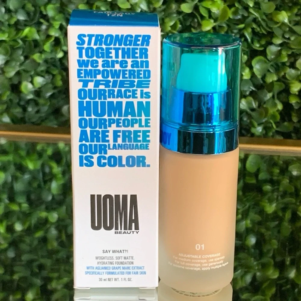 UOMA Beauty T2N FAIR LADY Say What?! Foundation | NEW | Say What Foundation NIB